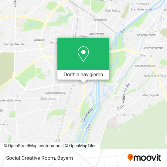 Social Creative Room Karte