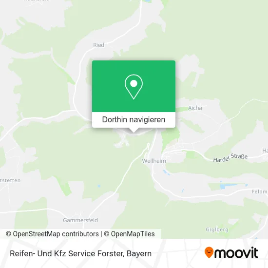 Reifen- Und Kfz Service Forster Karte