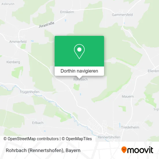 Rohrbach (Rennertshofen) Karte