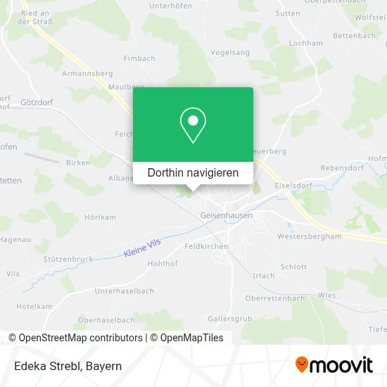 Edeka Strebl Karte