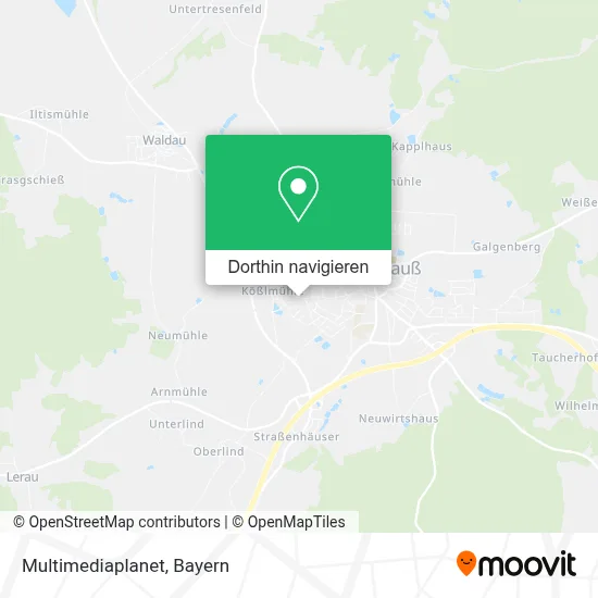 Multimediaplanet Karte