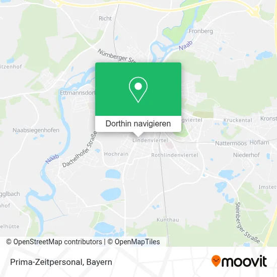 Prima-Zeitpersonal Karte