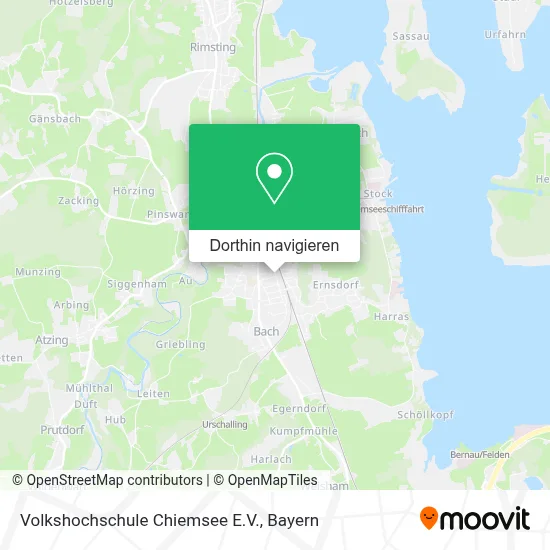 Volkshochschule Chiemsee E.V. Karte