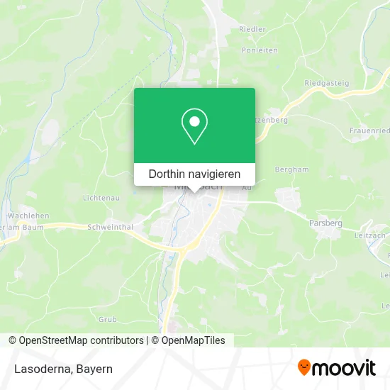 Lasoderna Karte
