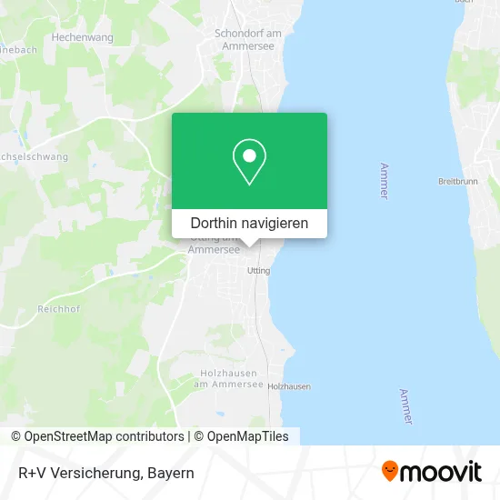 R+V Versicherung Karte