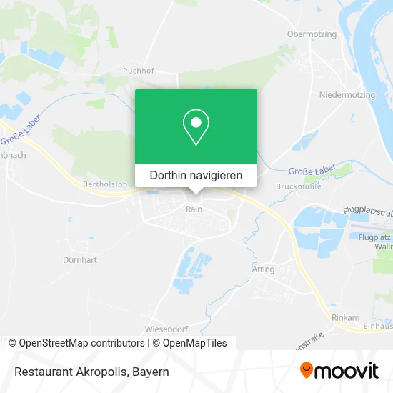 Restaurant Akropolis Karte