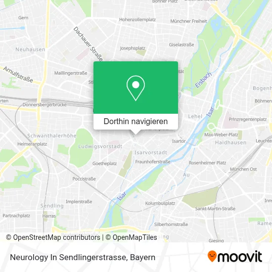 Neurology In Sendlingerstrasse Karte