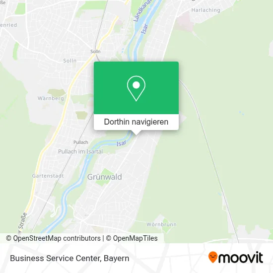 Business Service Center Karte