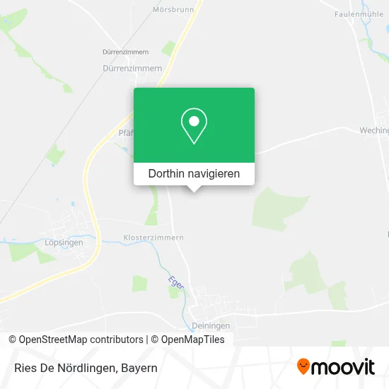 Ries De Nördlingen Karte