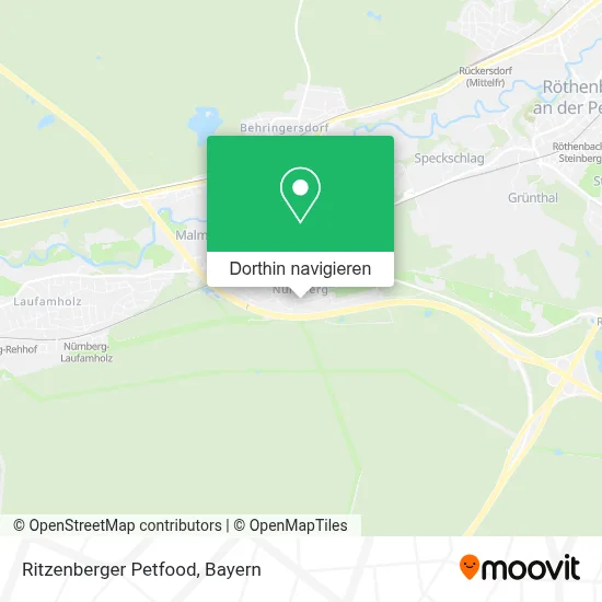 Ritzenberger Petfood Karte