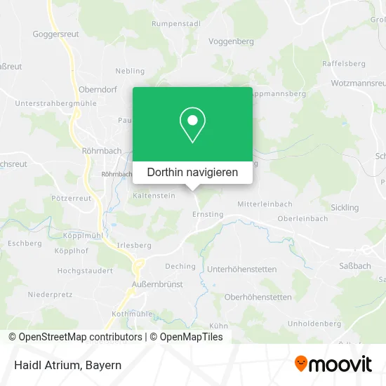 Haidl Atrium Karte