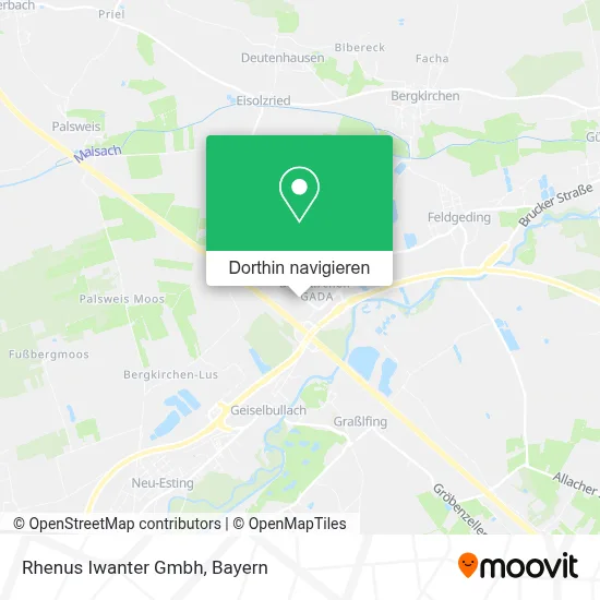 Rhenus Iwanter Gmbh Karte