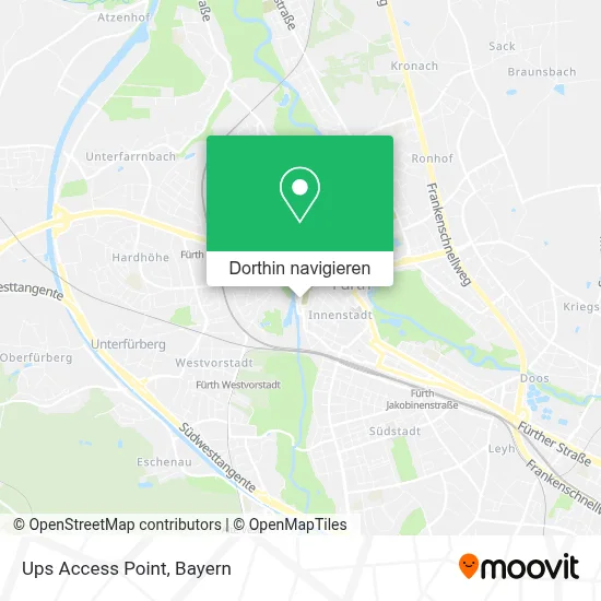 Ups Access Point Karte