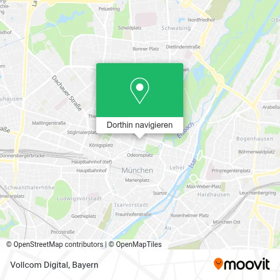 Vollcom Digital Karte