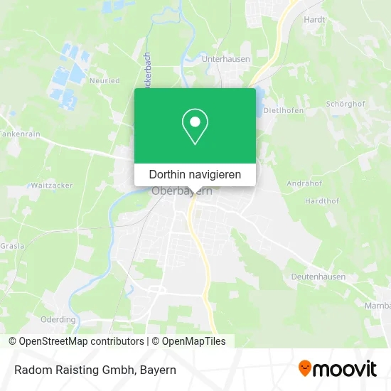 Radom Raisting Gmbh Karte