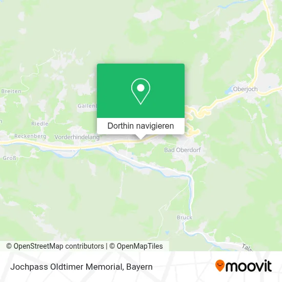 Jochpass Oldtimer Memorial Karte