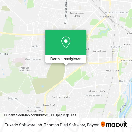 Tuxedo Software Inh. Thomas Pletl Software Karte