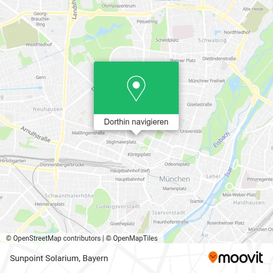 Sunpoint Solarium Karte