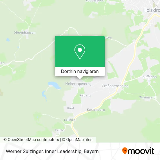 Werner Sulzinger, Inner Leadership Karte