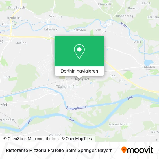 Ristorante Pizzeria Fratello Beim Springer Karte