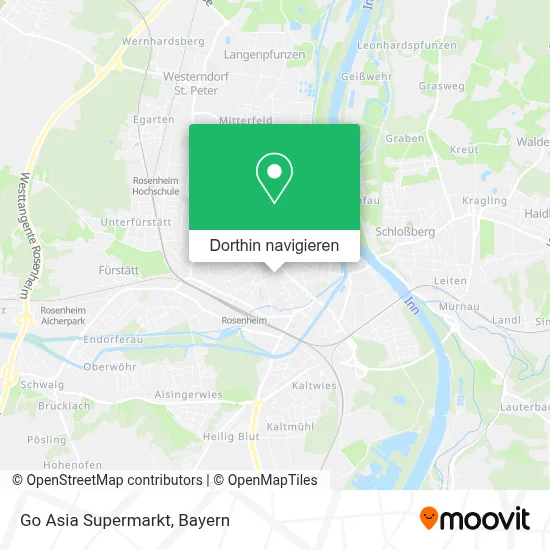 Go Asia Supermarkt Karte