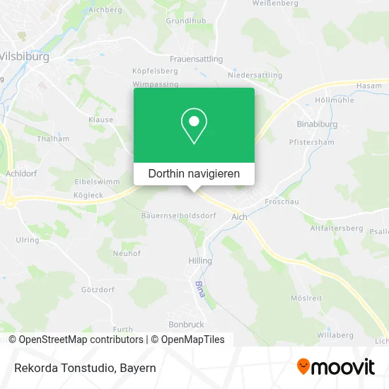 Rekorda Tonstudio Karte