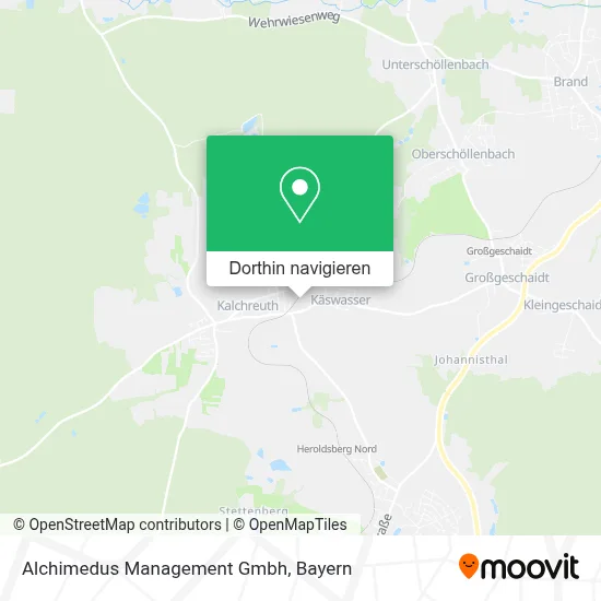 Alchimedus Management Gmbh Karte