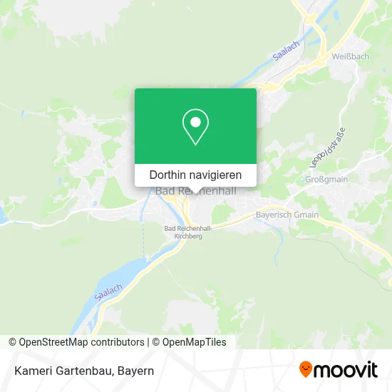 Kameri Gartenbau Karte