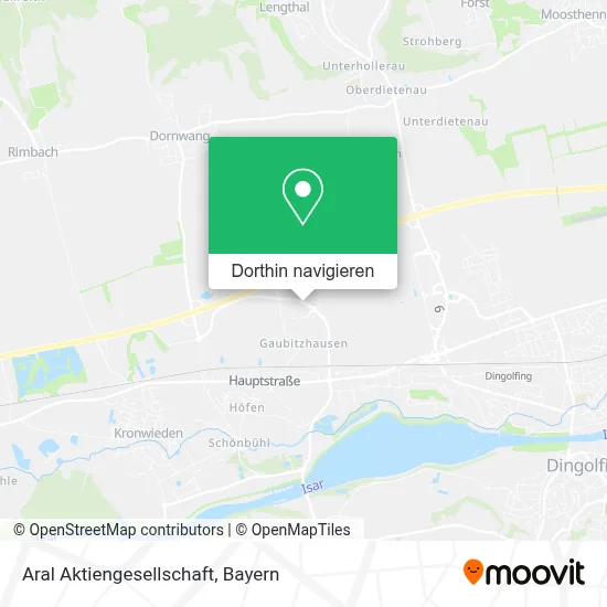 Aral Aktiengesellschaft Karte