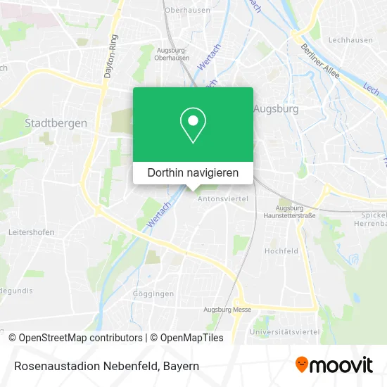 Rosenaustadion Nebenfeld Karte