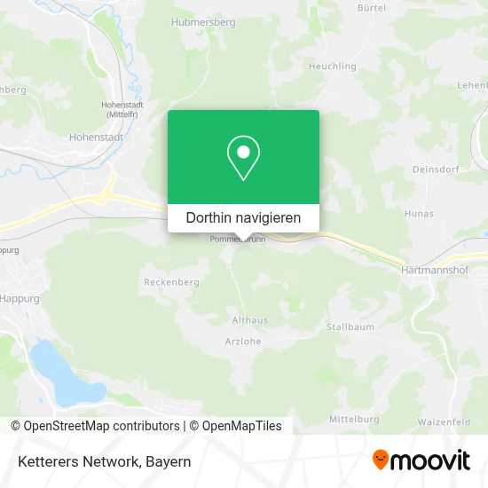 Ketterers Network Karte