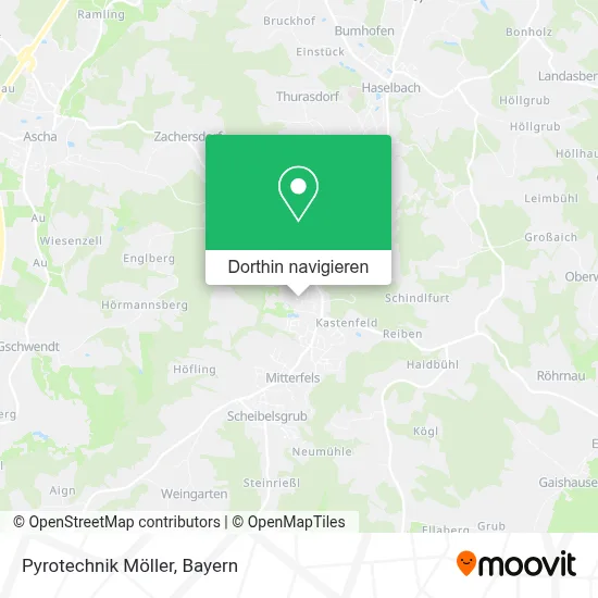 Pyrotechnik Möller Karte