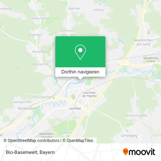 Bio-Basenwelt Karte