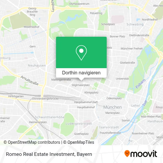 Romeo Real Estate Investment Karte