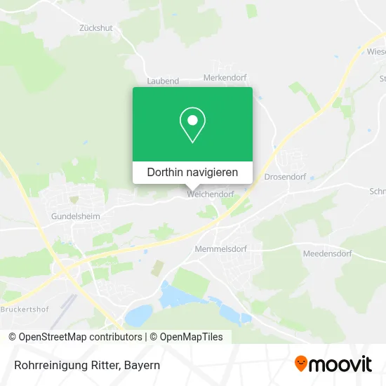Rohrreinigung Ritter Karte