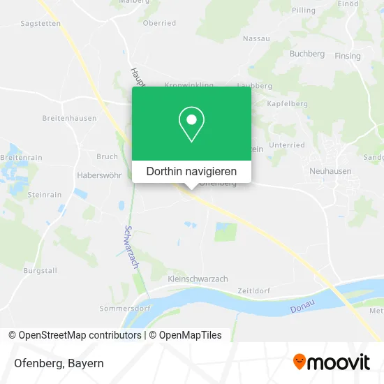 Ofenberg Karte