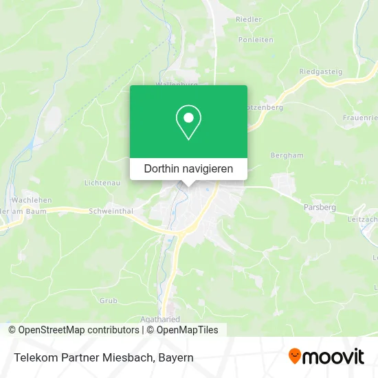 Telekom Partner Miesbach Karte