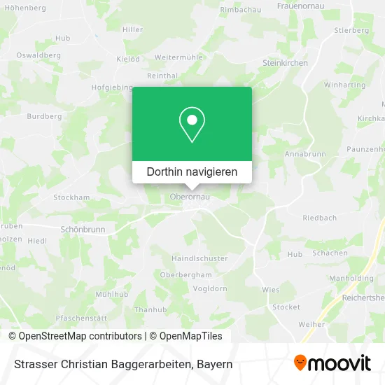 Strasser Christian Baggerarbeiten Karte