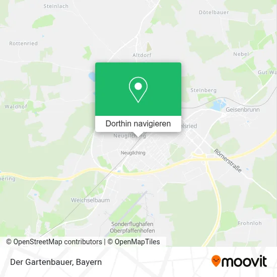 Der Gartenbauer Karte