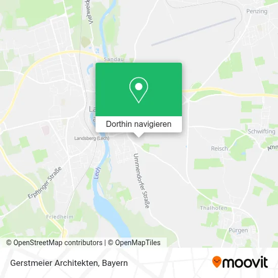 Gerstmeier Architekten Karte