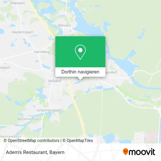 Adem's Restaurant Karte