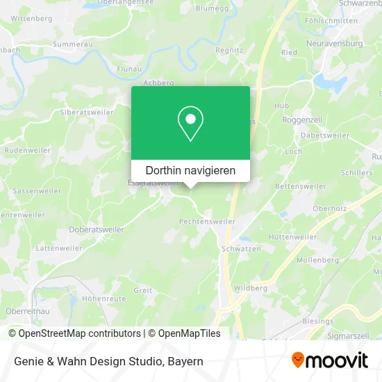 Genie & Wahn Design Studio Karte