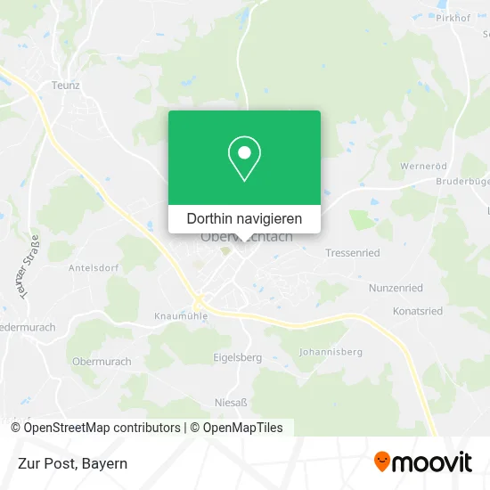 Zur Post Karte