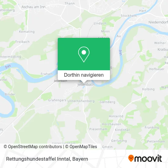 Rettungshundestaffel Inntal Karte