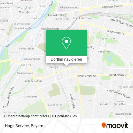 Haga Service Karte