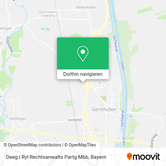 Deeg | Ryl Rechtsanwalts Partg Mbb Karte