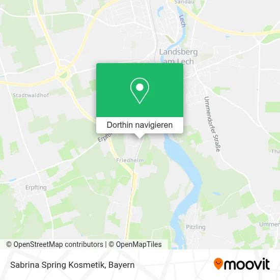 Sabrina Spring Kosmetik Karte