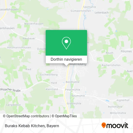 Buraks Kebab Kitchen Karte