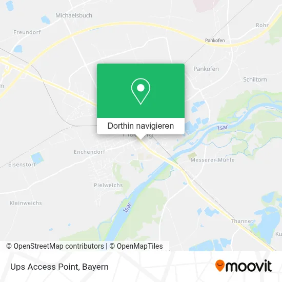 Ups Access Point Karte