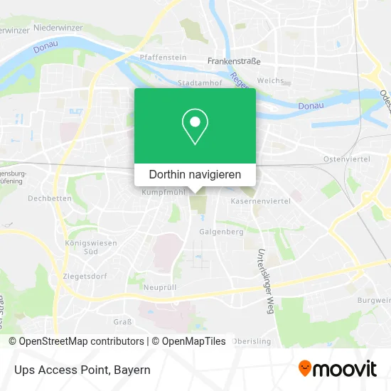 Ups Access Point Karte